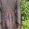 Brown Dabu Gathered Top
