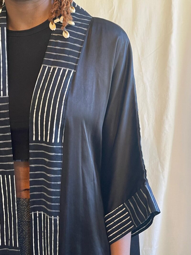Cape Silk Block Print