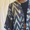 Kaftan Draw String Cotton Shibori