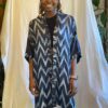 Kaftan Draw String Cotton Shibori