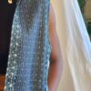 Quilted Short Vest Art Shibori (Silk)